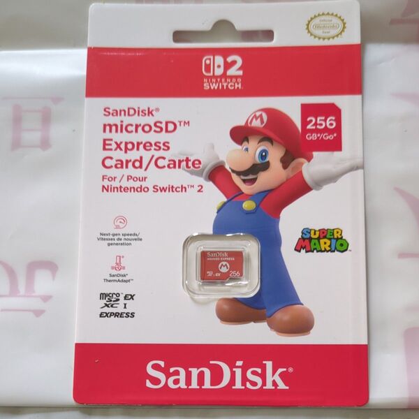 SanDisk microSD Express Card 256GB for Nintendo Switch 2