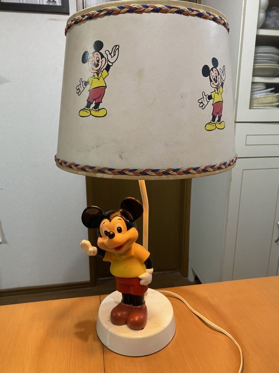 ミッキーマウス ランプ ルームライト 卓上ライト ディズニー 照明 