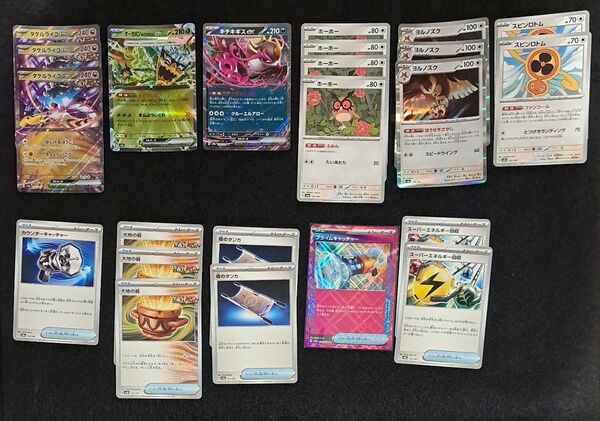 ポケモンカード タケルライコex デッキパーツ