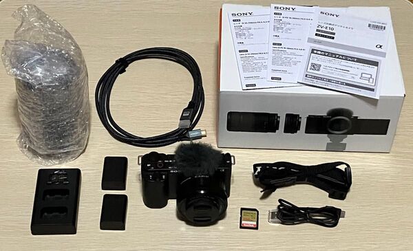 ZV-E10 ダブルズームキット SONY &周辺機器 まとめ売り