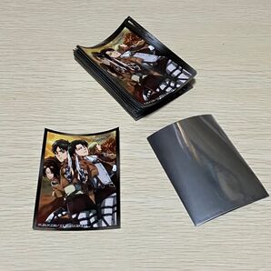 キャラクタースリーブ 進撃の巨人 調査兵団 計50枚