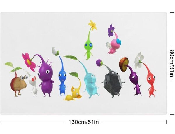 ピクミン マイクロファイバーバスタオルB ②【新品】