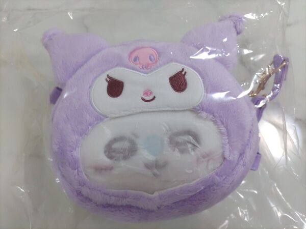 【新品未使用】サンリオ ちいかわ モモンガ クロミ ポシェット ちいかわ サンリオキャラクターズ ポーチ ぬいぐるみ マスコット
