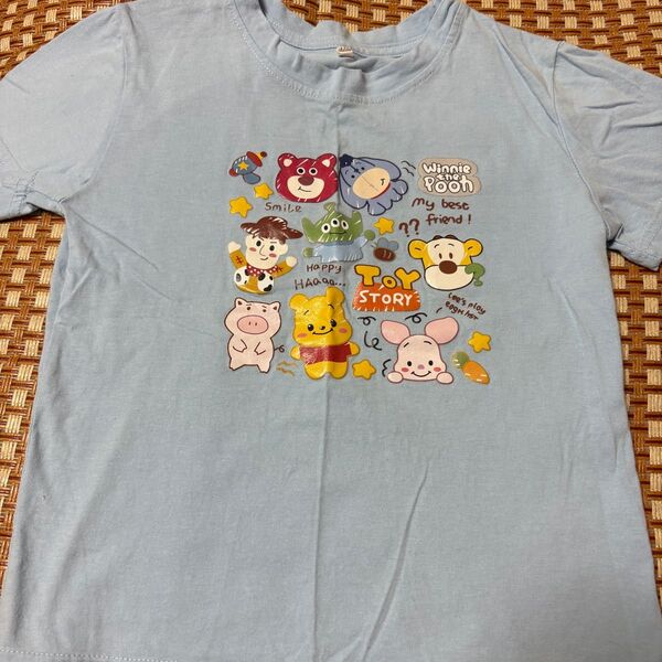 Tシャツ 半袖 綿100% 120cm ディズニー