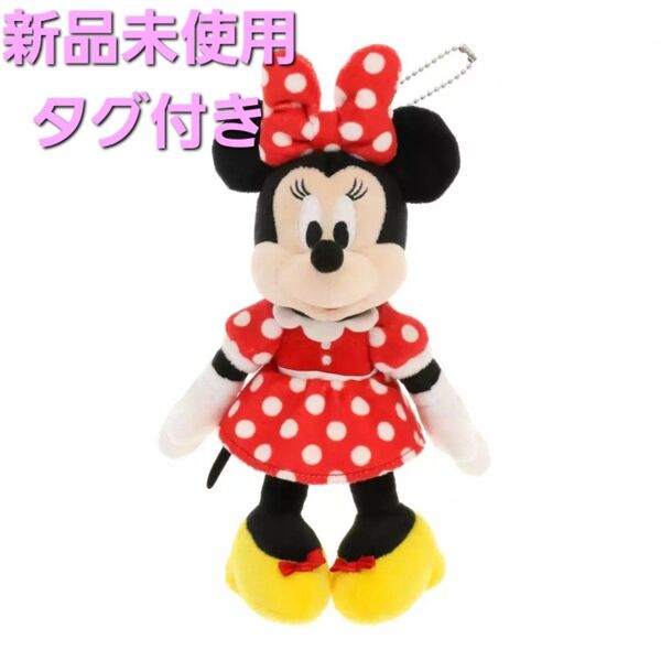 東京ディズニーリゾート ぬいぐるみバッジ ミニー 水玉 ノーマル