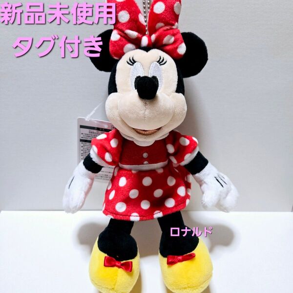 東京ディズニーリゾート ぬいぐるみバッジ ミニー 水玉 ノーマル