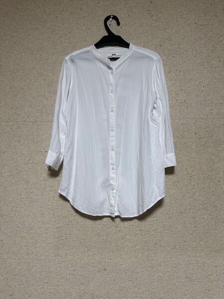 ■ユニクロ レディース レーヨンシャツ レーヨンブラウス サイズM 086568