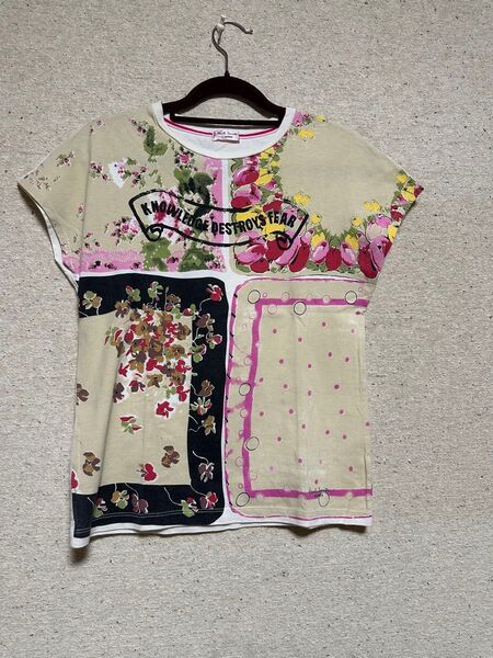 ■ポールスミスピンク 花柄 半袖Tシャツ サイズM