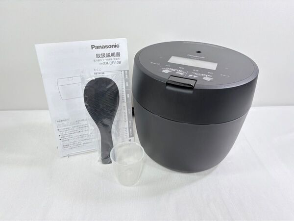 展示品 パナソニック SR-CR10B 5合 炊飯器 圧力IH ダイヤモンド竈釜