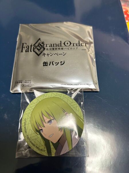 Fate Grand Order 絶対魔獣戦線バビロニア 缶バッジ エルキドゥ FGO