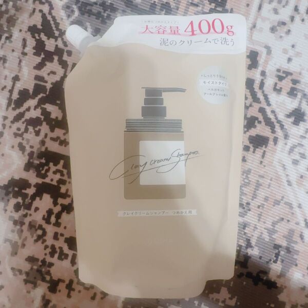 cocone クレイクリームシャンプー つめかえ用 詰め替え モイストタイプ 大容量