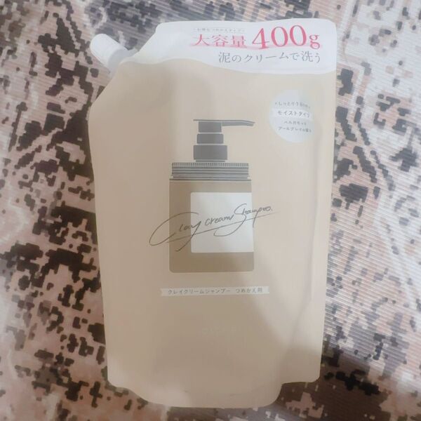 cocone クレイクリームシャンプー つめかえ用 詰め替え モイストタイプ 大容量