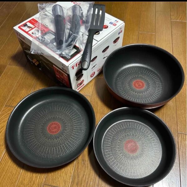 【新品】T-fal インジニオネオ IHガーネット・アンリミテッド 6点セット