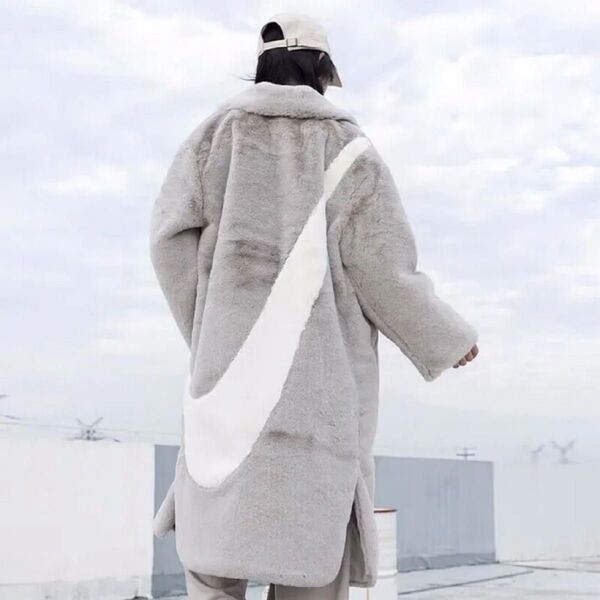 ナイキ NSW FX FUR グラフィック ファージャケット L コート