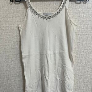 ●JEANASIS●ジーナシス タンクトップ ビジュー インナー