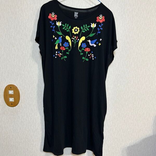 Design Tshirts Store graniph ワンピース チュニックTシャツ