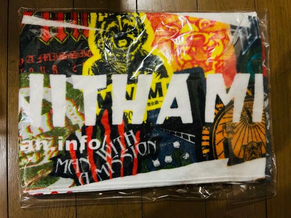 MAN WITH A MISSION マンウィズ MWAM メモリアルロゴマフラータオル 10周年