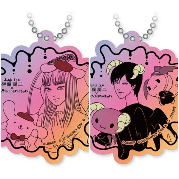 伊藤潤二×サンリオキャラクターズ アクリルチャーム