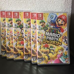 Nintendo Switch スーパー マリオパーティ ジャンボリー 新品未開封シュリンク付き 6枚セット