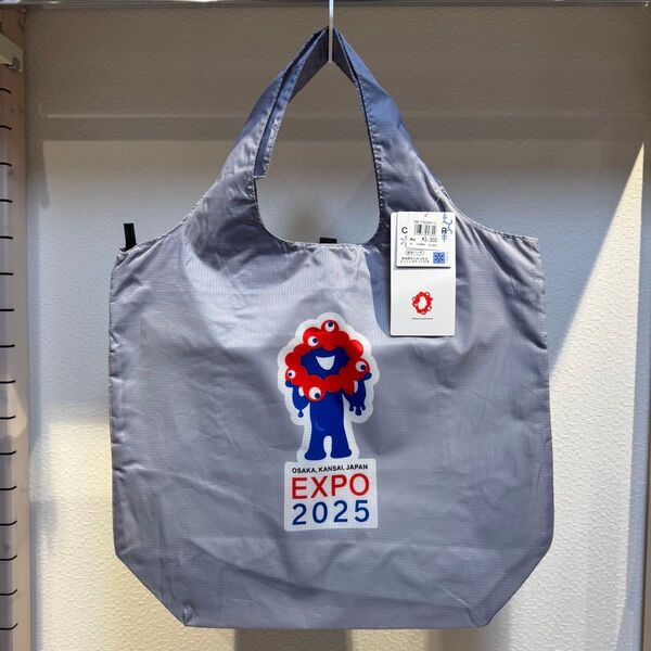 新品 ミャクミャク EXPO2025 大阪・関西万博公式ライセンス商品 保冷クーラーエコバッグ ショッピングバッグ 定番ロゴ柄