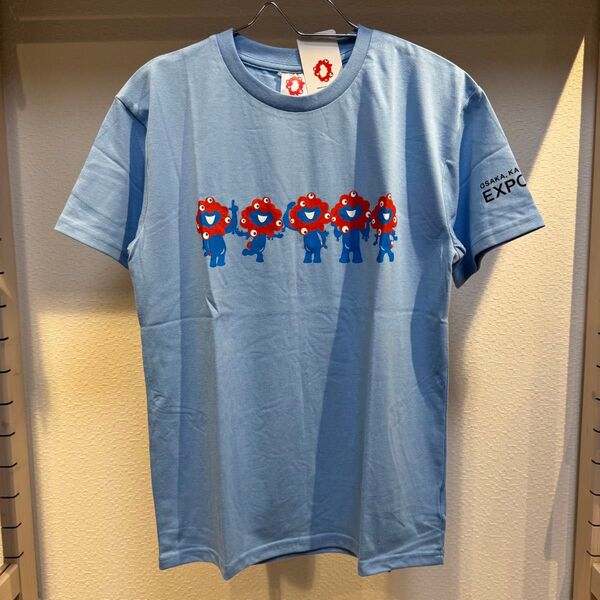 キッズ160 新品 ミャクミャク EXPO2025 大阪・関西万博公式ライセンス商品 Tシャツ キッズ 半袖 大人女性もOK