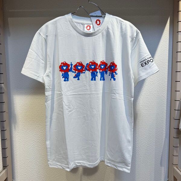 キッズ140 新品 ミャクミャク EXPO2025 大阪・関西万博公式ライセンス商品 Tシャツ キッズ 半袖 ボーイズガールズ兼用