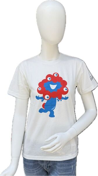 キッズ150 新品 ミャクミャク EXPO2025 大阪・関西万博公式ライセンス商品 Tシャツ キッズ 半袖 ボーイズガールズ兼用