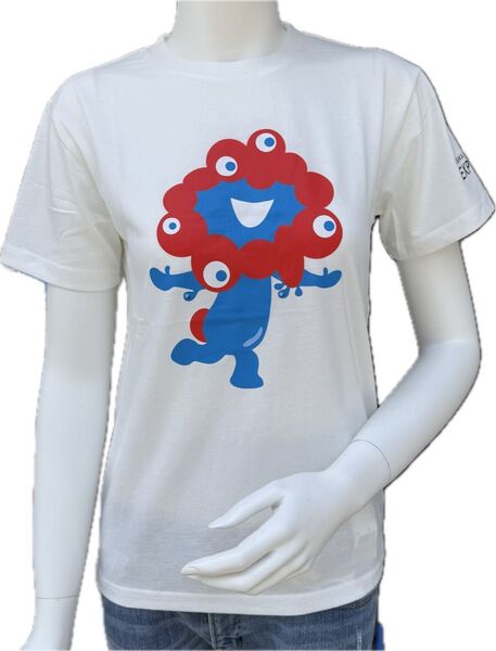 キッズ150 新品 ミャクミャク EXPO2025 大阪・関西万博公式ライセンス商品 Tシャツ キッズ 半袖 ボーイズガールズ兼用