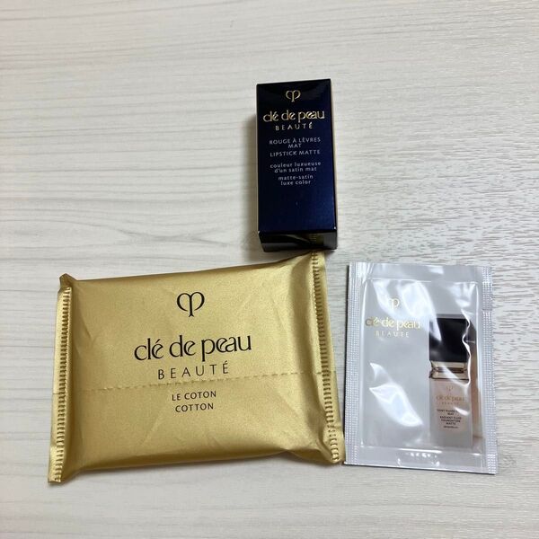 【新品】cle de peau BEAUTE 試供品 ファンデーション 3つ ミニ クレドポーボーテ サンプル 資生堂
