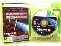 X206815　X-BOX360ソフト(輸入品）　MASS EFFECT3　現状品_画像3