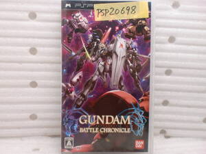 PSP20698 PSPソフト ガンダムバトルクロニクル 現状品