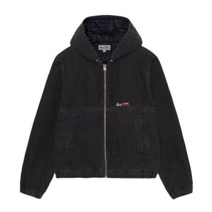 STUSSY ワークジャケット アクティブジャケット ブラック S Insulated Canvas Work