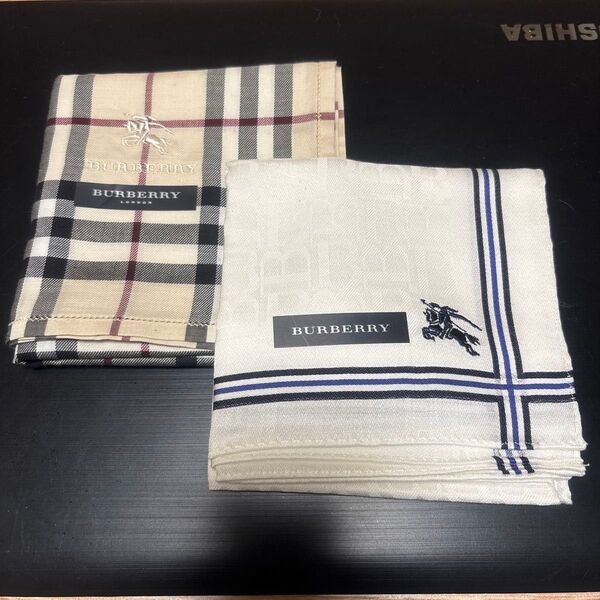 BURBERRY ハンカチ 2枚セット ノバチェック