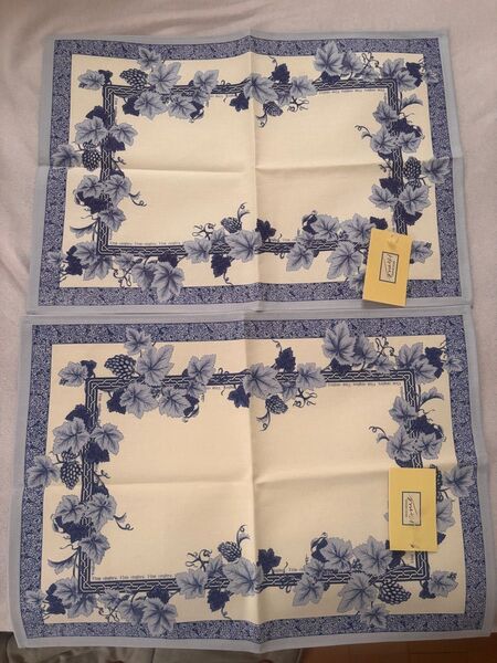 ウエッジウッド WEDGWOOD テーブルマット 2枚セット 32×45cm テーブルウェア ランチョンマット