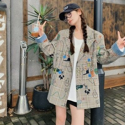 お洒落テーラードジャケットダブルブレストアウター個性きれいめ上品高見え通勤OL ベスト 長袖 コート