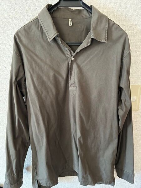 The DUFFER of ST.GEORGE GARMENT-DYE 製品染め ニュアンスカラー スキッパーシャツ M