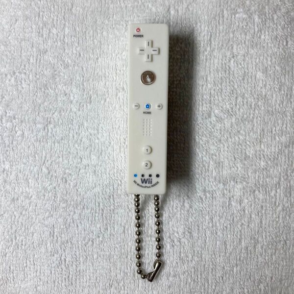 Wiiリモコンプラス 白 ホワイト キーホルダー チャーム