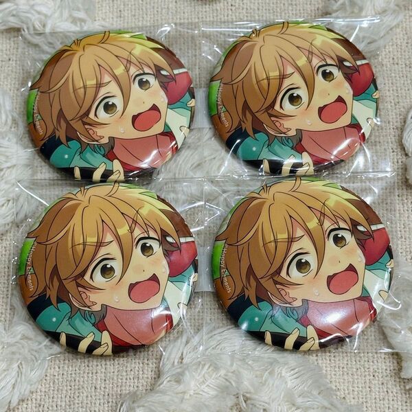 あんスタ 真白友也 コレクション缶バッジ 4点