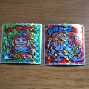 S1 シャーマンカーンJ S3 始祖ジュラMa ヘッドだらけのビックリマンチョコ 40周年 天使VS悪魔 シークレット