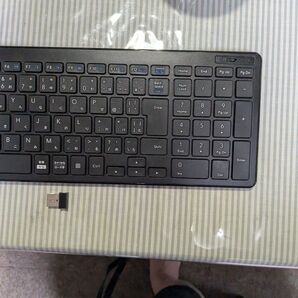 ELECOMワイヤレススリムキーボード ブラック
