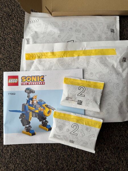 LEGO レゴ 77002 ソニック・ザ・ヘッジホッグ サイクロンvsメタルソニック メタルソニックなし