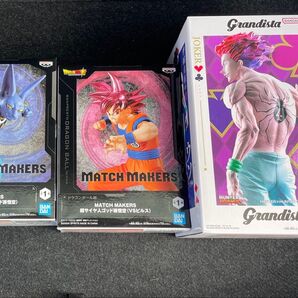 ドラゴンボール超 フィギュア2体、ハンターハンター フィギュア1体 計3体セット
