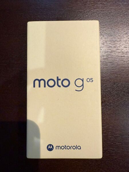 Motorola moto g 05 128GB ミスティブルー