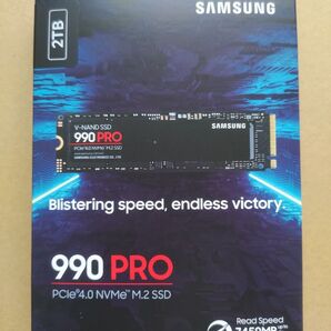 SAMSUNG 990 PRO MZ-V9P2T0B-IT 2TB 未使用 納品書付属