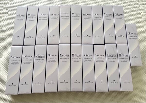 トリニティ しろさえ ホワイトニングジェル 50g 21本セット Shirosae