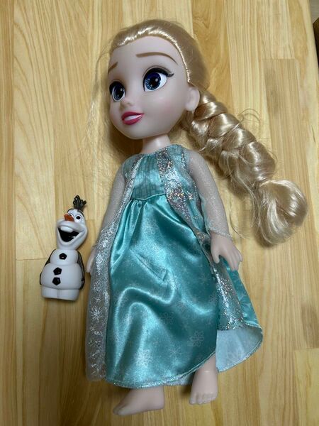 美品 アナ雪 エルサ お人形 プリンセスドール