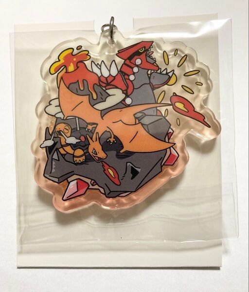 ポケモン シャカシャカアクリルキーホルダー リザードン グラードン OTENKI TEAM