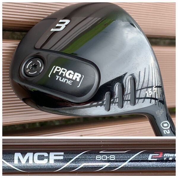 プロギア TUNE 02 フェアウェイウッド 3w 15.5° MCF 60 S