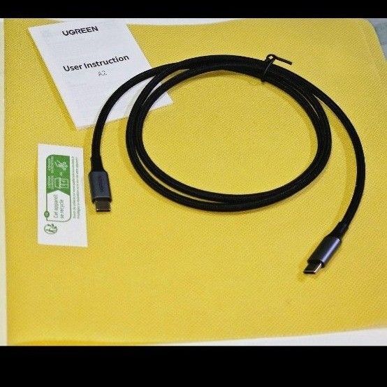 UGREEN USB Type Cケーブル 100W/5A 1mブラック