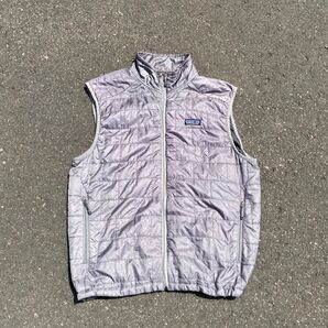 patagonia ナノパフベスト グレー Lサイズ